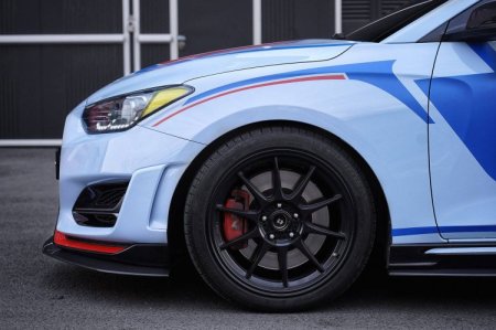 (image for) ADRO Veloster N V1 Carbon Fiber Side Skirts 2019 – 2022