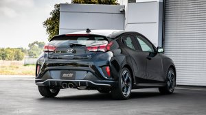 Borla Veloster 1.6T & 2.0L S-Type Axle Back Exhaust System Polished Tips 2019 – 2022