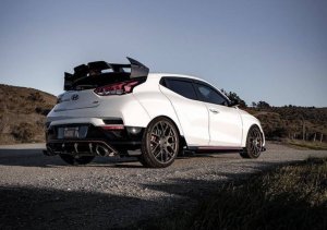 ADRO Veloster N Carbon Fiber V2 Spoiler 2019 – 2022