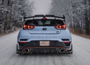 ADRO Veloster N Carbon Fiber V2 Spoiler 2019 – 2022