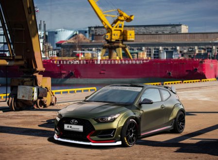 (image for) UNR Performance Veloster N Front Lip 2019 – 2022