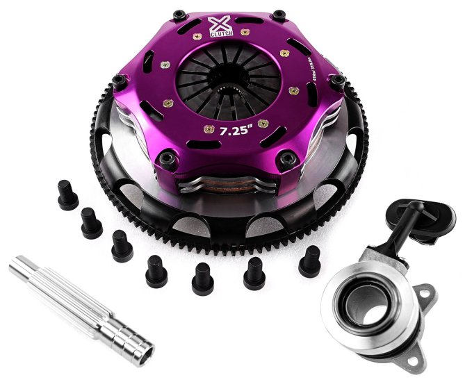 (image for) Xclutch Veloster N 7.25” Clutch Kit with Chromoly Flywheel Twin Sprung Ceramic Discs 2019 – 2022