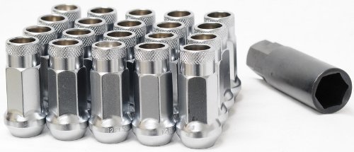 (image for) Muteki SR48 20 piece Genesis Coupe Lug nut set - Silver 12x1.50