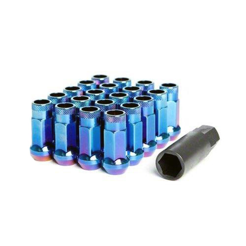 (image for) Muteki SR48 20 piece Genesis Coupe Lug nut set - Burned Blue 12x1.50 - Click Image to Close