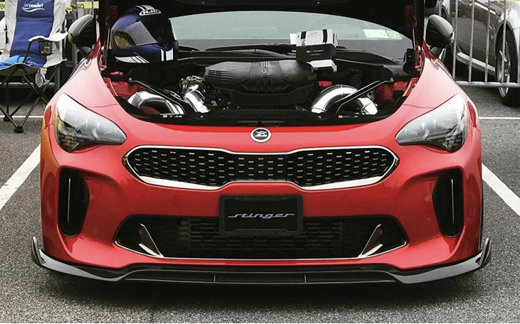 (image for) Strictly Business Motorsports KIA Stinger GT Carbon Fiber Front Lip 2019 – 2023