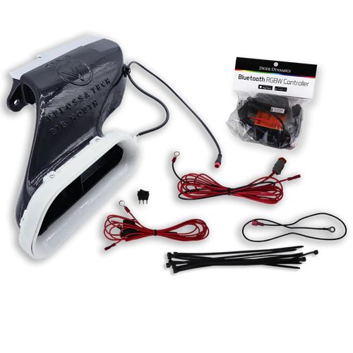 (image for) Velossa Tech Veloster N BIG MOUTH LIT KIT Ram Air Intake Snorkel – Manual 2019 - 2022